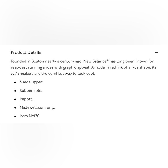 New Balance Suede 327 Sneakers - Picture 9 of 9